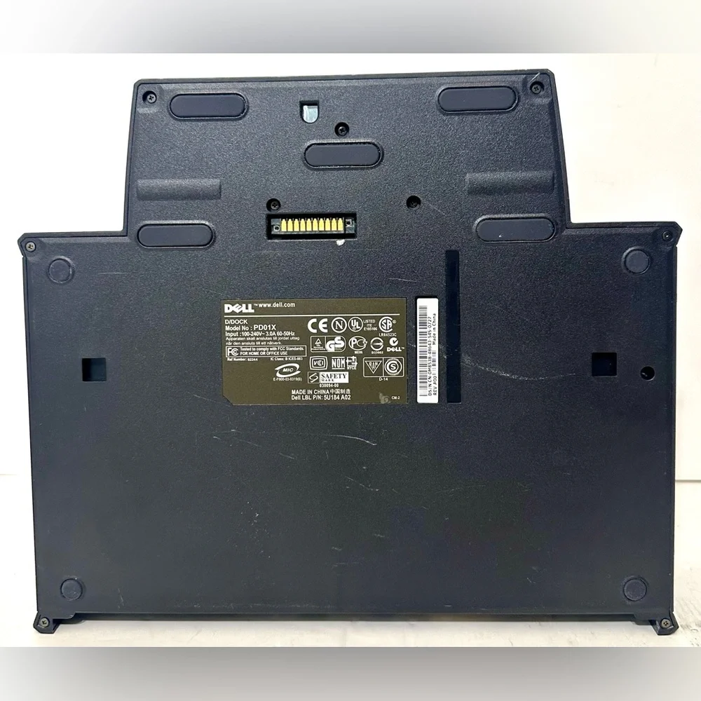 Dell HD026 PD01X D/Dock Docking Station Port Replicator Latitude D-Series